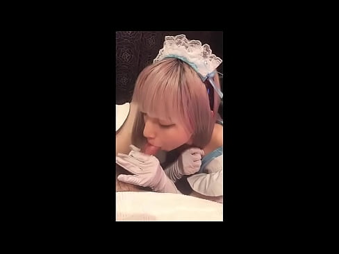 ❤️ جاپاني بت [ميوڪا]، فرينچ نوڪر جو لباس، حصو 1، بلو جاب ۽ لوشن سان جرڪ آف ️❌  ❌